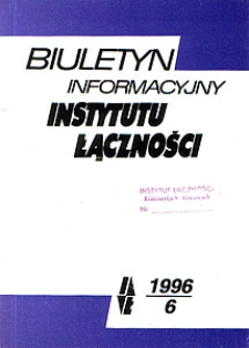 Zastosowanie nowej metody ISO wyrażania niepewności pomiaru do kalibracji elektrycznych narządzi pomiarowych. Biuletyn Informacyjny Instytutu Łączności, 1996, nr 6 (340)