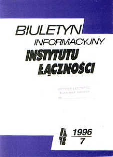 Wpływ państwa na kształtowanie taryf za usługi telekomunikacyjne (na podstawie ustawodawstwa światowego). Biuletyn Informacyjny Instytutu Łączności, 1996, nr 7 (341)