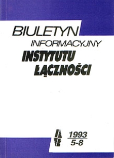 Ochrona urządzeń oraz systemów elektronicznych i telekomunikacyjnych przed zakłóceniami impulsowymi LAMP i NEMP. Biuletyn Informacyjny Instytutu Łączności, 1993, nr 5-8 (310-313)