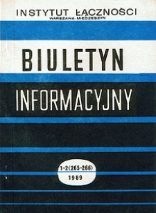 Poczta elektroniczna - teleboks jako jedna z możliwych realizacji systemów obsługi wiadomości. Biuletyn Informacyjny, 1989, nr 1-2 (265-266)