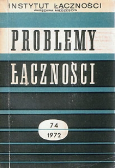 Systemy sieci zbiorowych lądowej radiokomunikacji ruchomej. Opracowania tłumaczeń. Problemy Łączności, 1972, nr 74