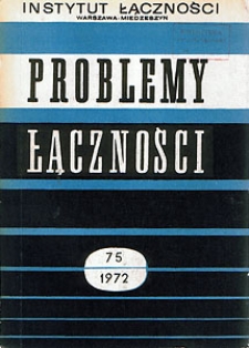 Aparaty telefoniczne w świecie. Tłumaczenie z niem. Problemy Łączności, 1972, nr 75