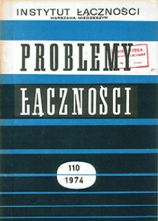 Aktualny stan techniki połączeń owijanych. Problemy Łączności, 1974, nr 110