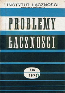 Zagadnienia ochrony środowiska elektromagnetycznego. Stan i perspektywy aparatury do pomiar&oacute;w i kontroli emisji energii elektromagnetycznej wielkiej częstotliwości. Problemy Łączności, 1974, nr 116