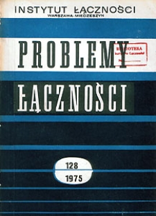 Zagadnienia pomiarów w systemach z modulacją impulsowo-kodową. Opracowanie tłumaczeń. Problemy Łączności, 1975, nr 128