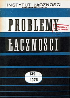 Współczesne metody obliczania zasiegów radiofonicznych stacji długo- i średniofalowych. Problemy Łączności, 1975, nr 139