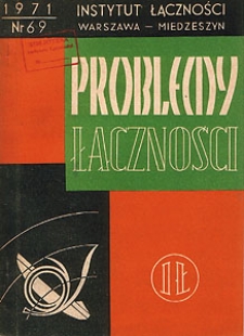 Zagadnienia przystosowania istniejącej sieci transmisyjnej i sieci nadajników do potrzeb telewizji kolorowej. Problemy Łączności, 1971, nr 69