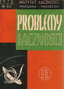 Teletransmisja z wykorzystaniem laserów. Problemy Łączności, 1970, nr 56