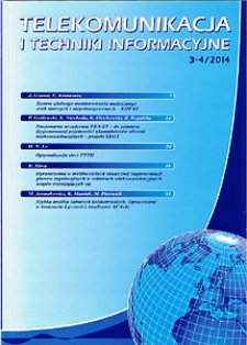 Stacjonarne urządzenia TBA-ST – do pomiaru dysponowanej pojemności akumulatorów siłowni telekomunikacyjnych – projekt SKOT. Telekomunikacja i Techniki Informacyjne, 2014, nr 3-4